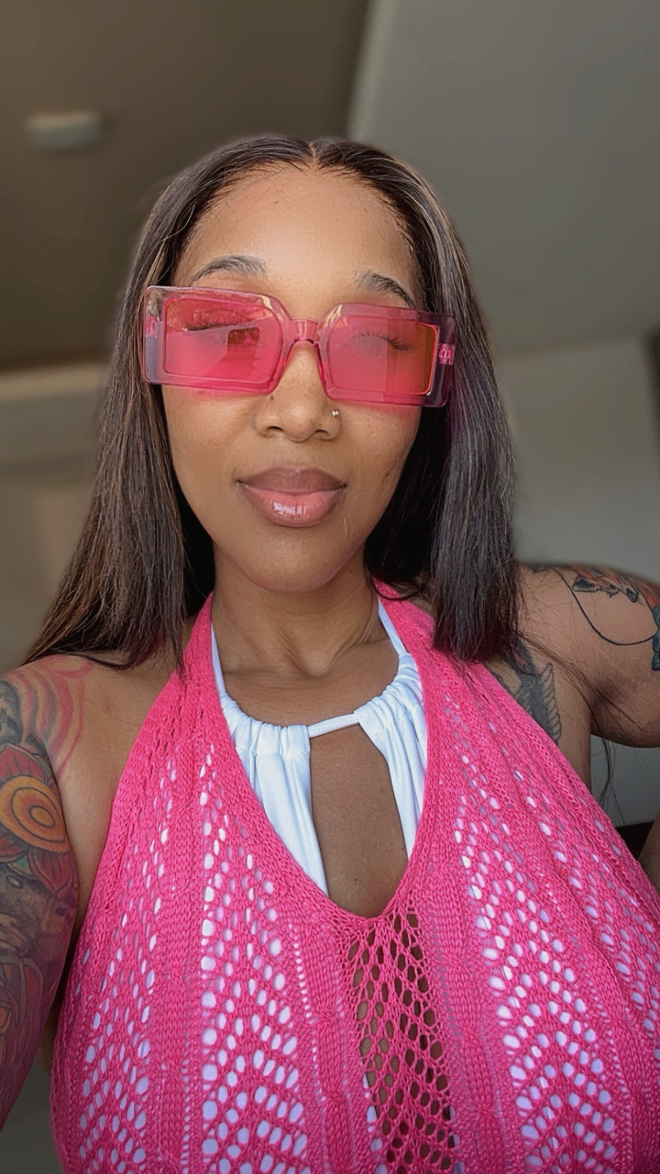 “Crème Brûlée ” Burmese Straight HD Closure Wig