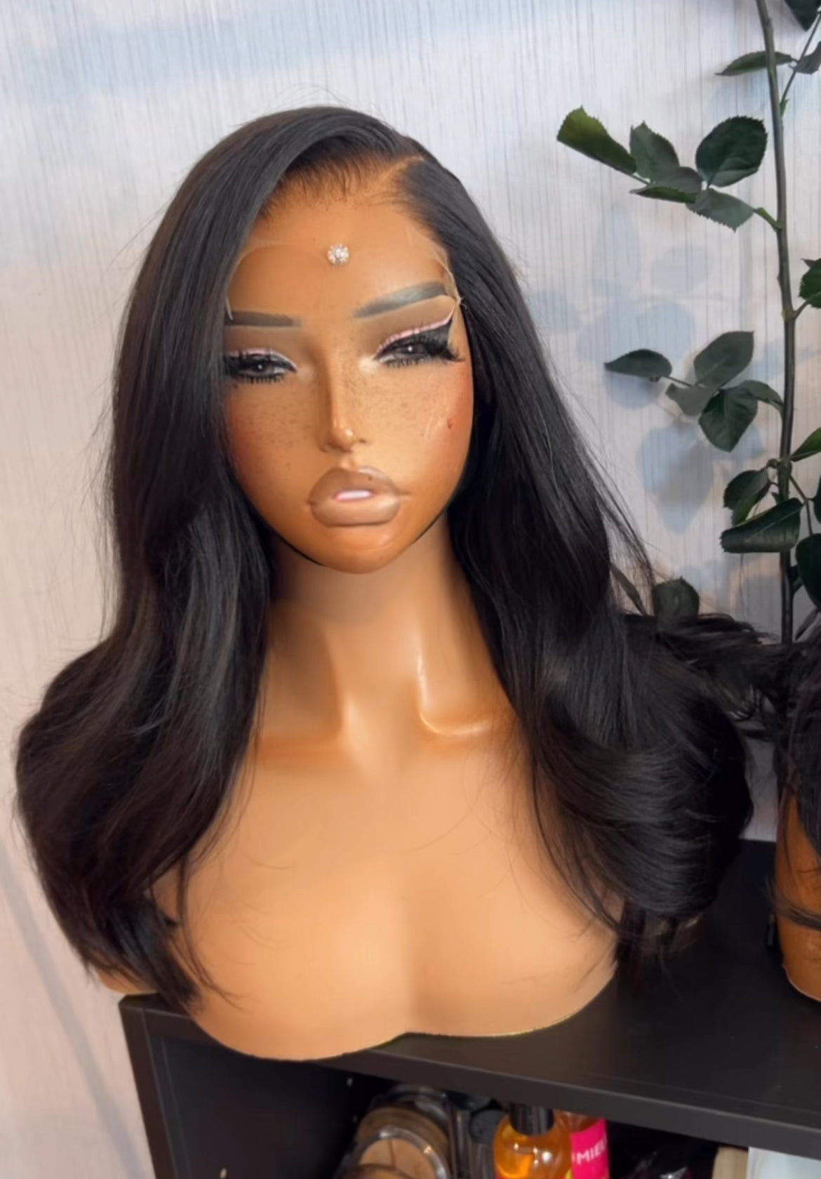 “RELAXED” Yaki Straight 6x6 HD Closure Wig