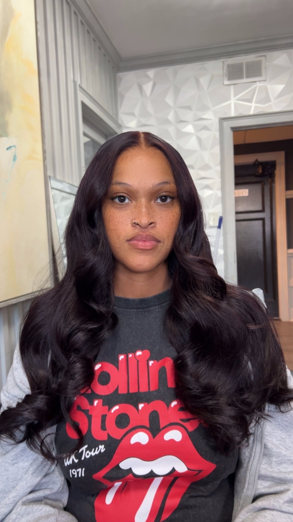 “Plum 🍇” RAW Vietnamese Straight 6x6 HD lace Closure Wig