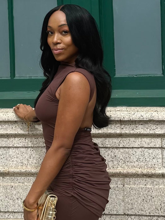 “Glamour” unit RAW Filipino 7x7” HD lace Closure Wig