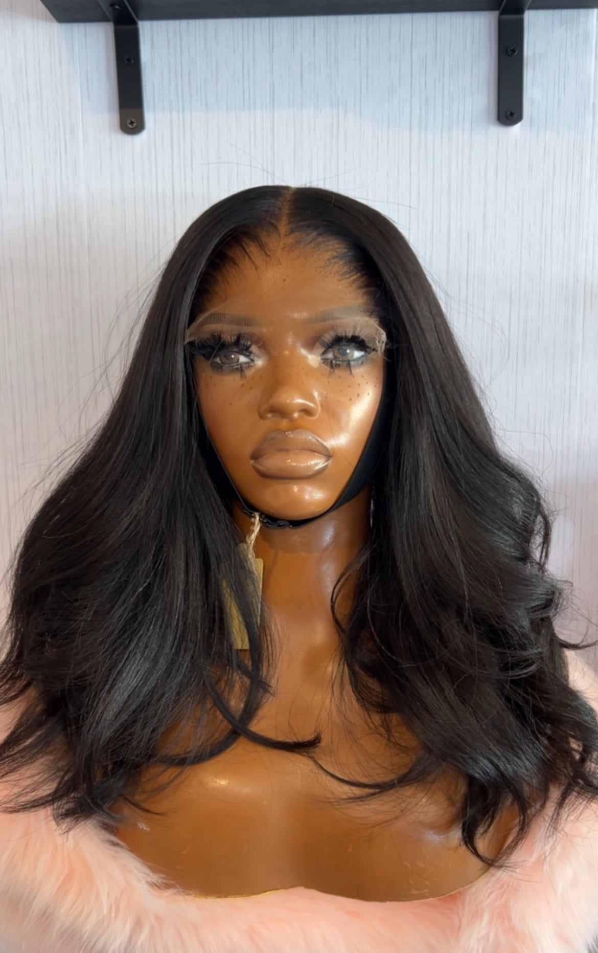 “RELAXED” Yaki Straight 6x6 HD Closure Wig